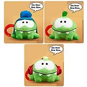 Cut the Rope 3-Inch Talking Plush w/ Backpack Clip Half Case